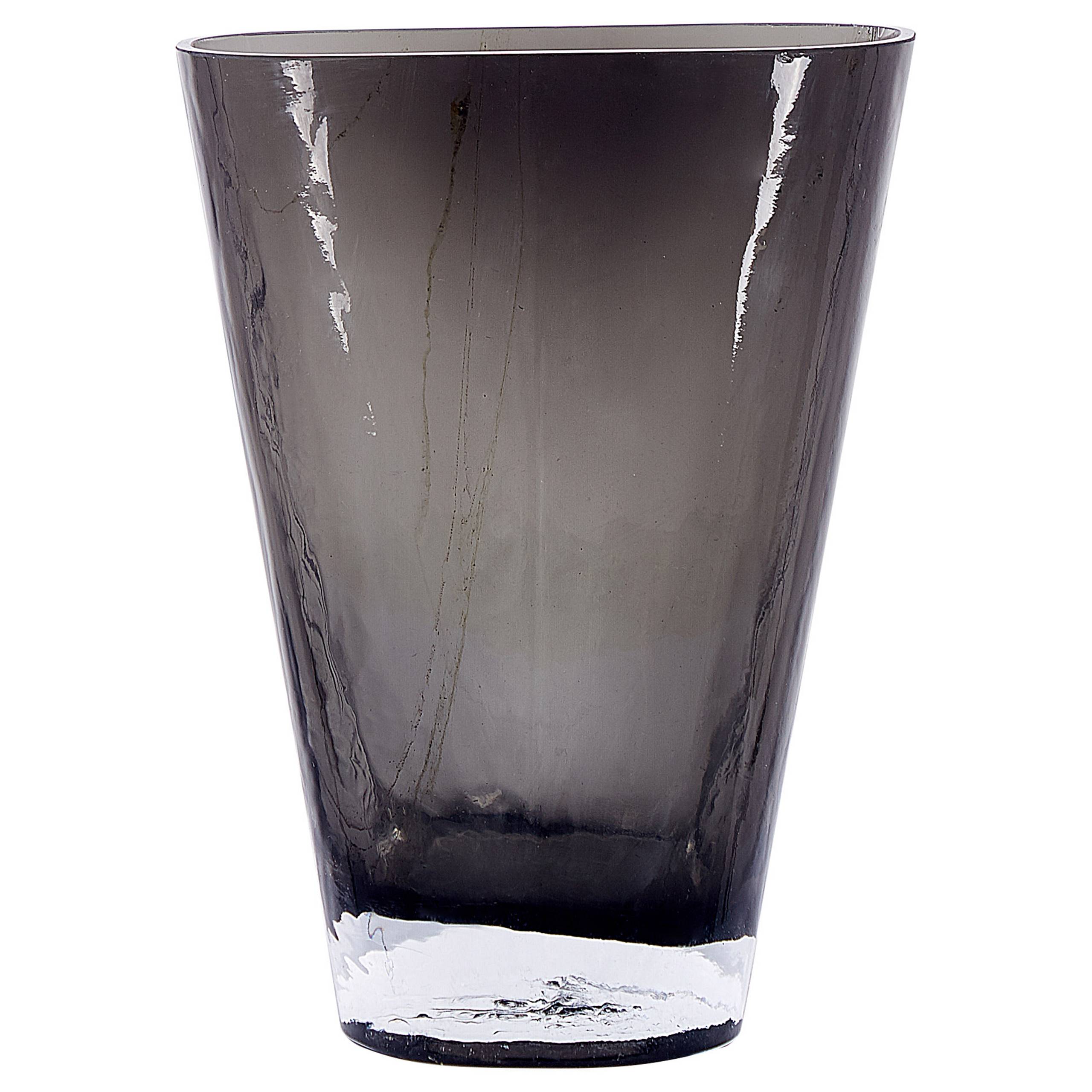Beliani - Vase à fleurs Verre Gris MITATA - 15x8x20- Beliani - Image 4
