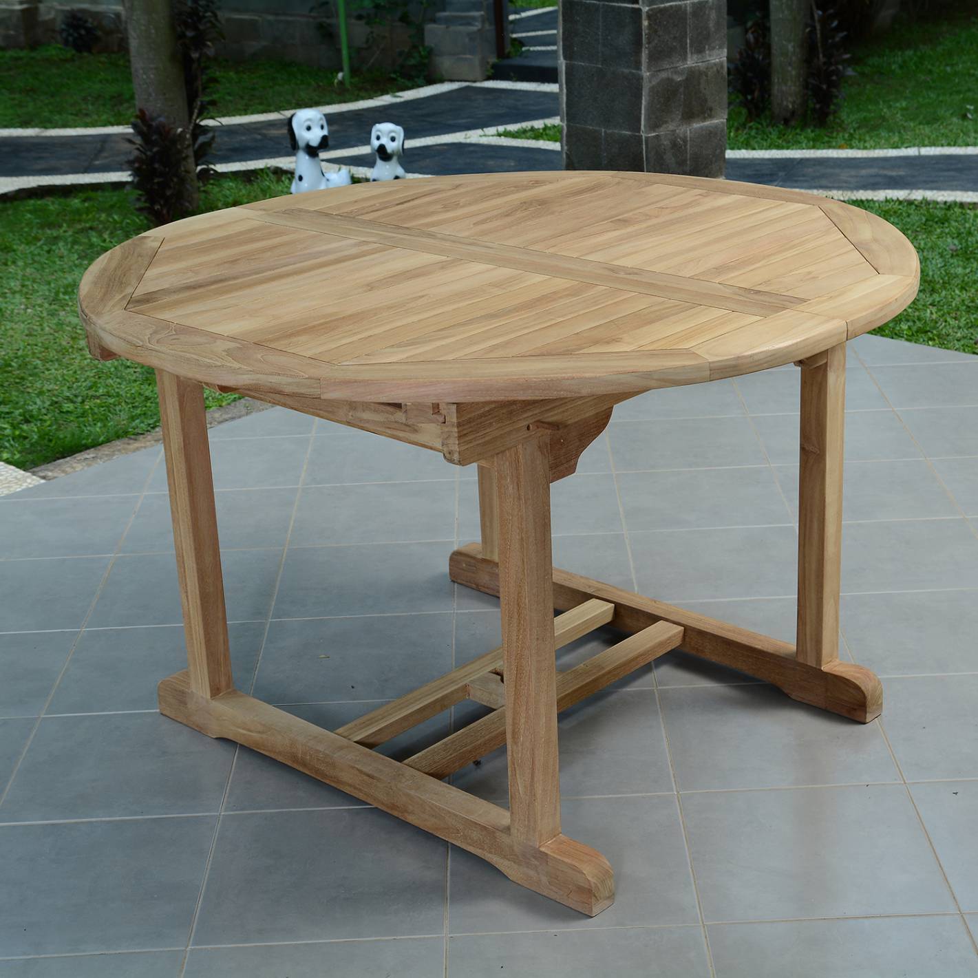 Salon de jardin en teck massif Santiago, 6 places - TECK'Attitude - Imagen 5