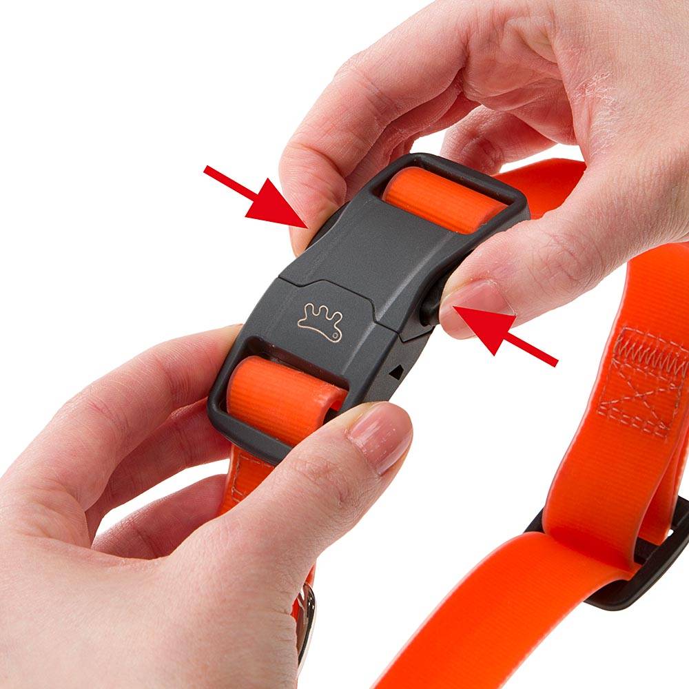 Ferplast - Collier pour Chiens EVOLUTION C16/44 avec Boucle Magnétique, Hypoallergénique, Lavable, Noir - Imagen 8