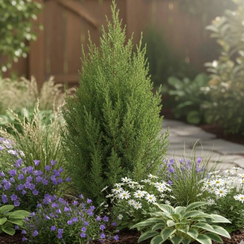 Genévrier de Chine Stricta, Juniperus - Pot de 7,5L - 40/60 cm - Imagen 2