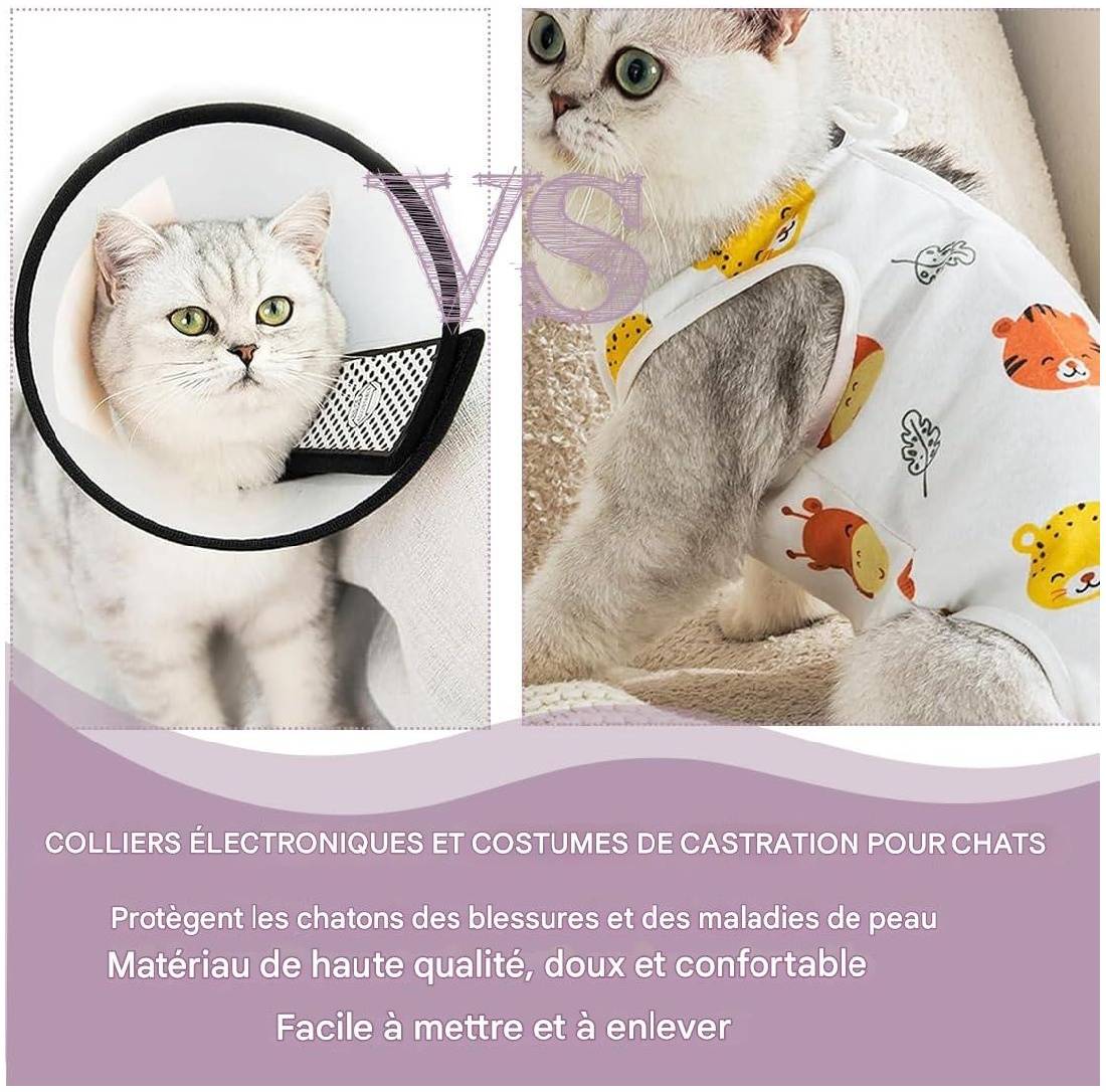 Combinaison médicale de convalescence pour chiens et chats - Lytech - Image 4
