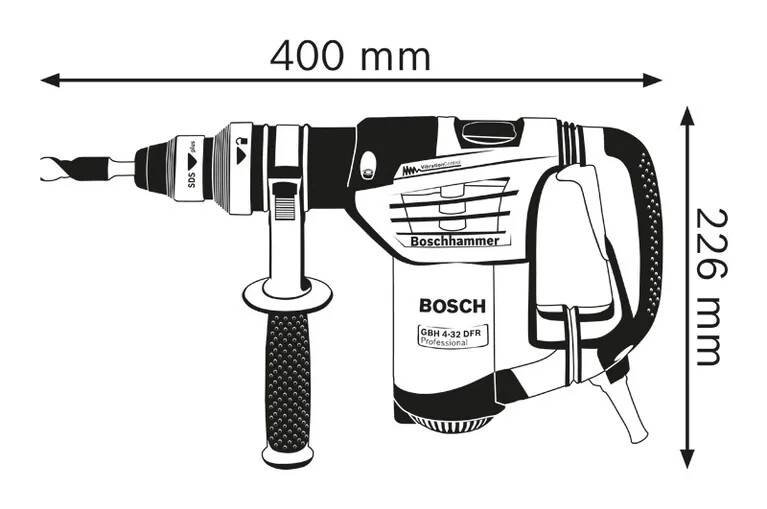 Bosch - Perforateur burineur GBH 4-32 DFR Professional - 900 W - BOSCH - 0611332101 - Image 2