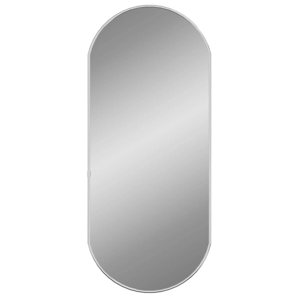 Maison Chic - Miroir mural Argenté 70x30 cm Ovale Maison Chic - Image 1