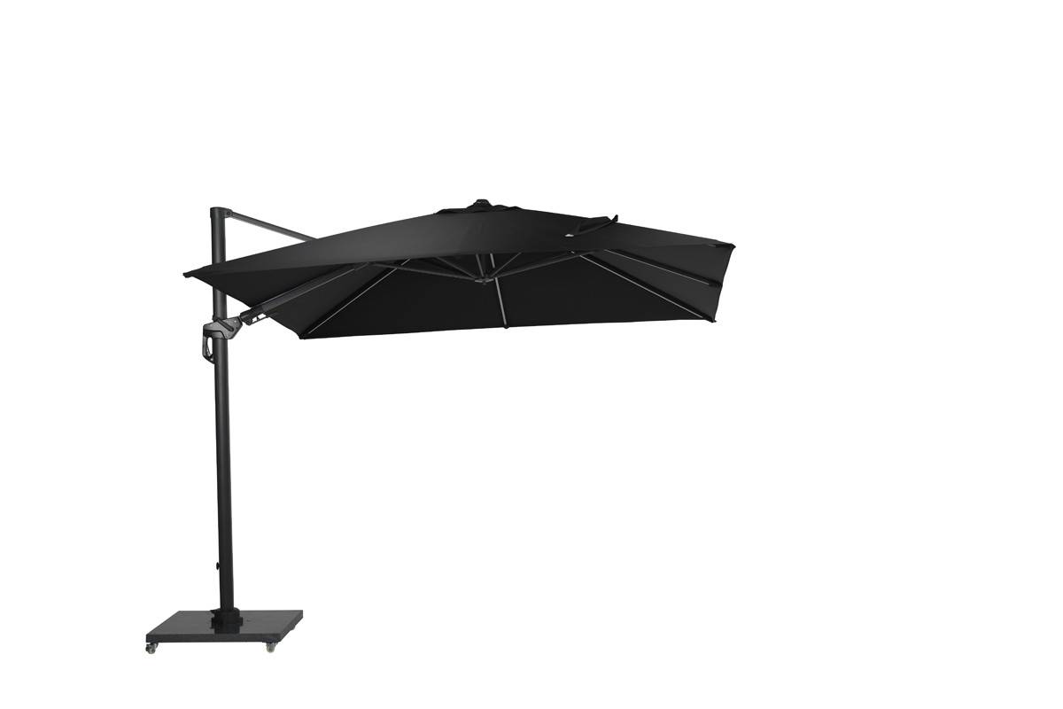 Garden Impressions - Parasol Hawaii Lumen 300x300 - noir charbon/noir - Garden Impressions - Imagen 3