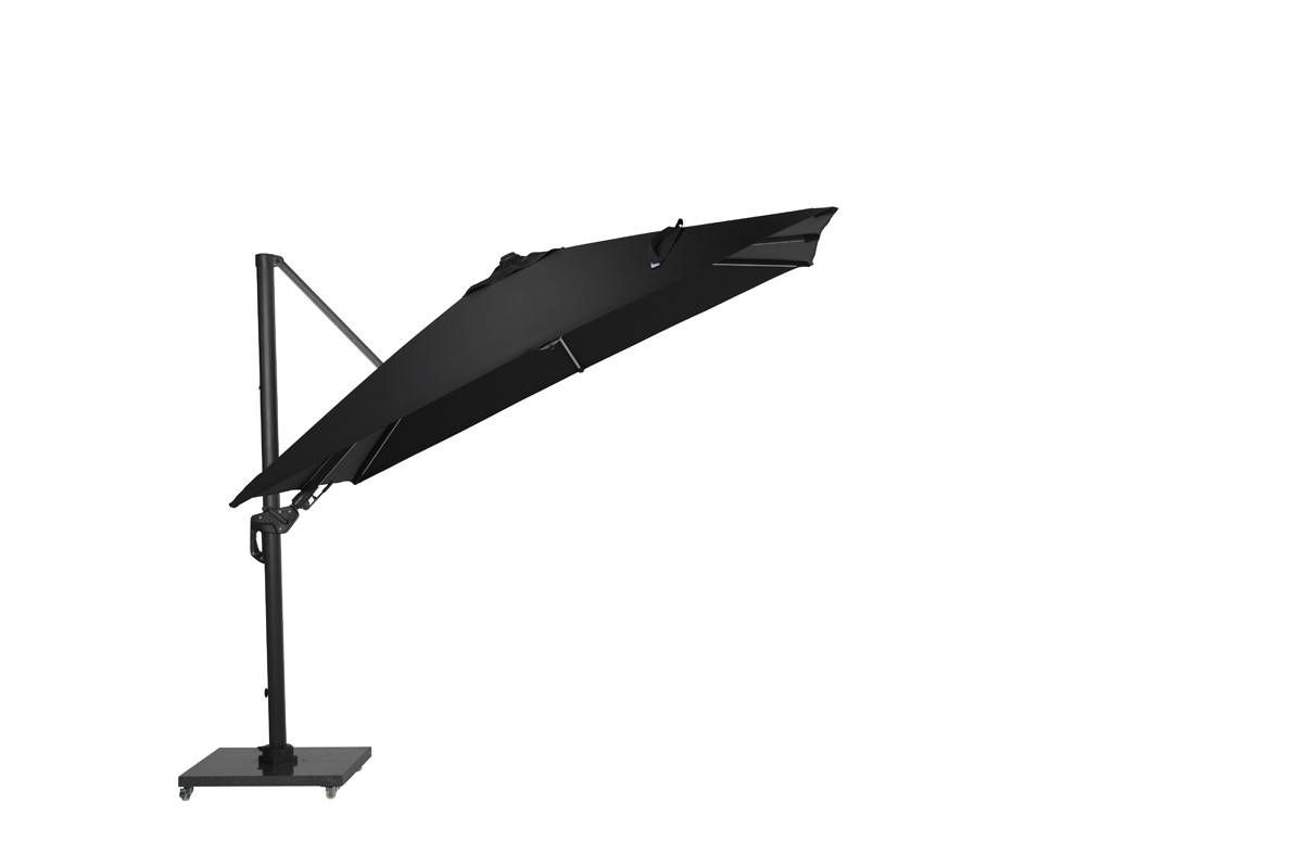 Garden Impressions - Parasol Hawaii Lumen 300x300 - noir charbon/noir - Garden Impressions - Imagen 2