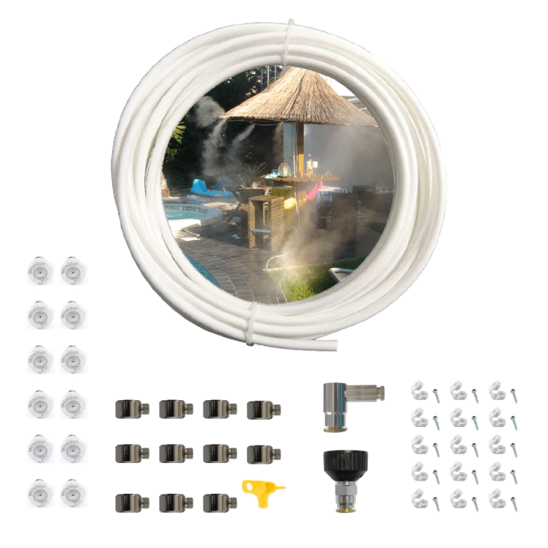 brumisateur de terrasse - basse pression - family - pack 12 buses - blanc - brumizeo - Image 2