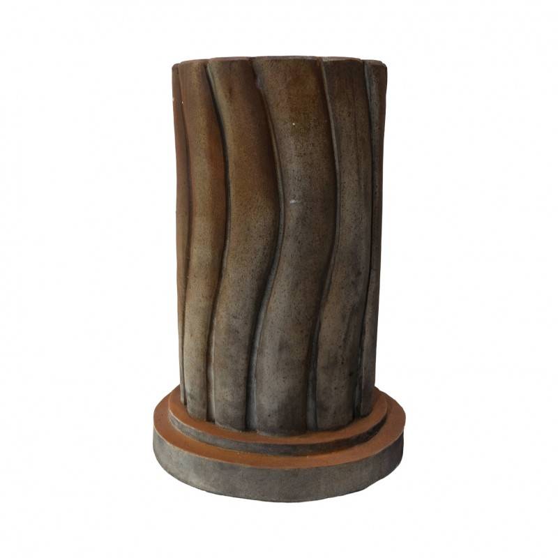 Jardinex - Socle statue pierre reconstituée (60 cm) - Rouille 60 cm - Jardinex - Image 6
