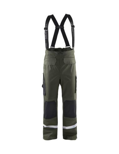 Pantalon de pluie niveau 2 Vert armée | 130520034600 - Blaklader