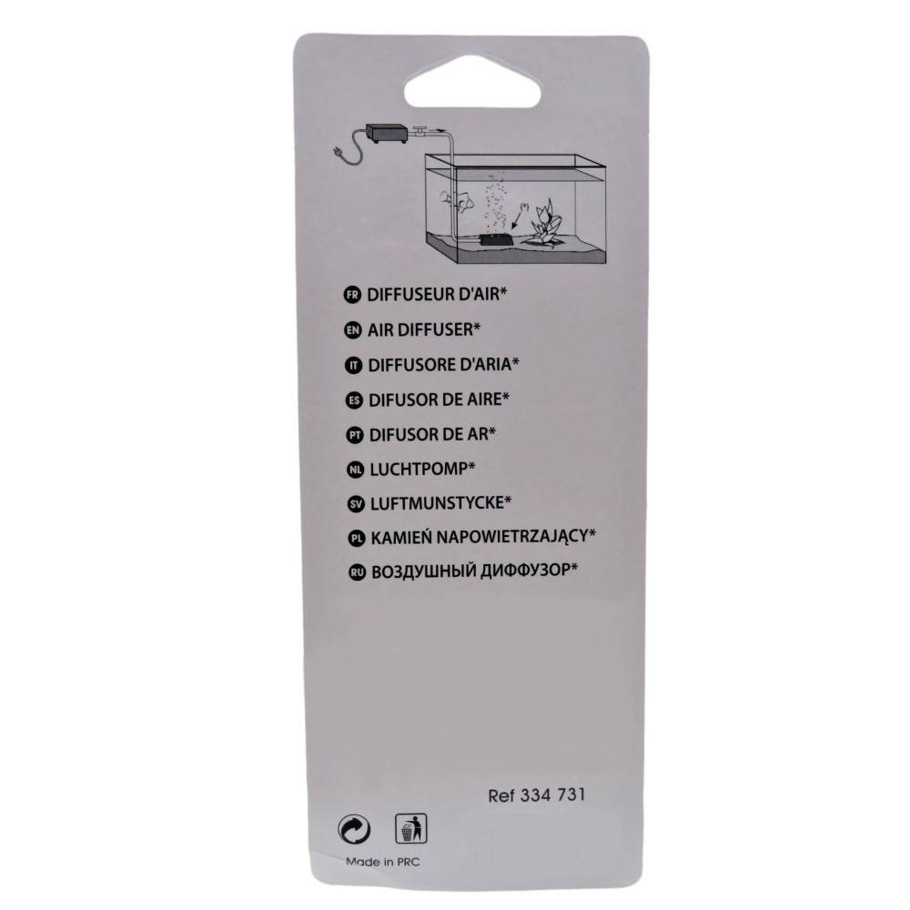 Diffuseur d'air rectangulaire, 12.5 cm x 2 cm, aquarium - Imagen 2