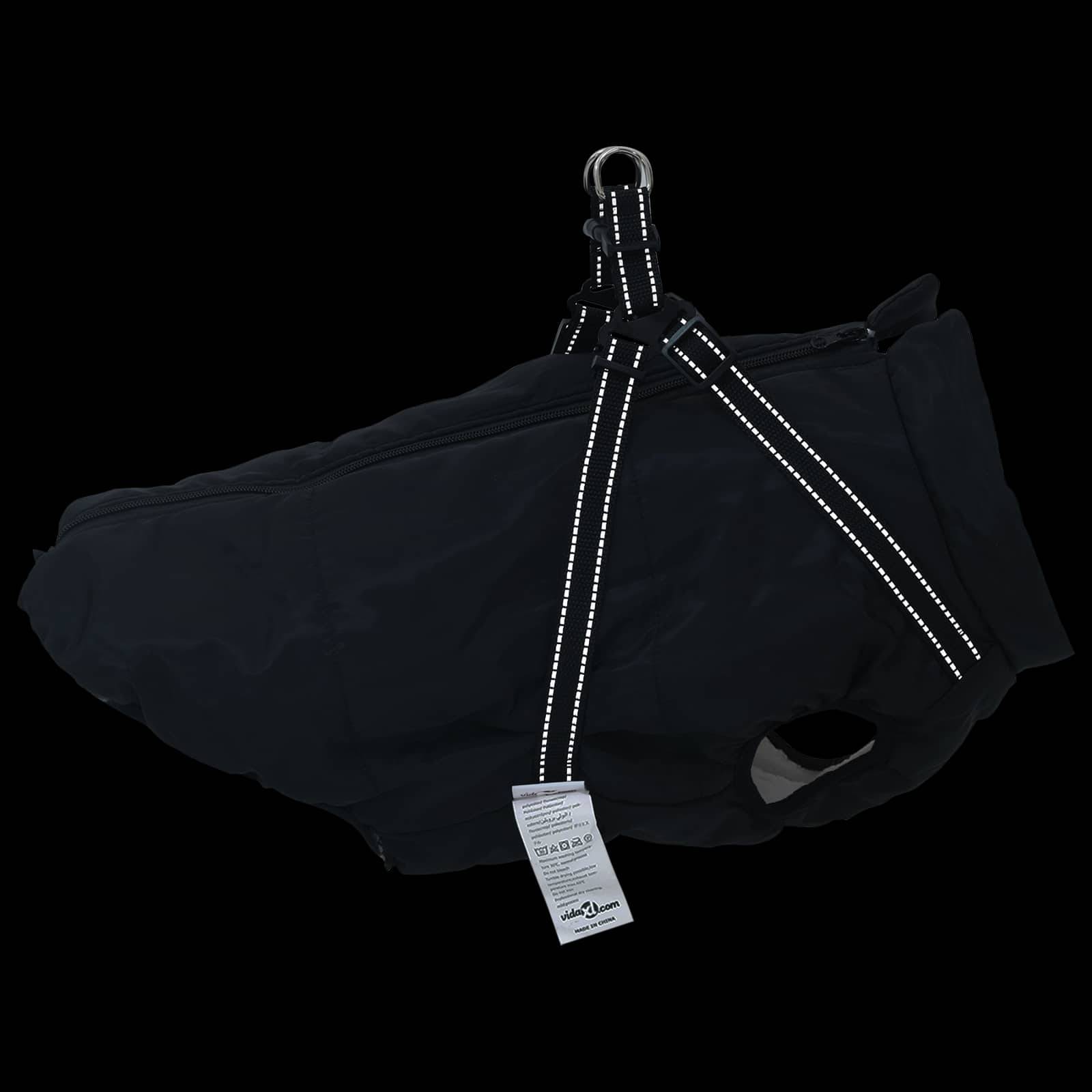 Vidaxl - Manteau pour chien Noir L48 Fleece et Polyester vidaXL 3422535 - Image 9