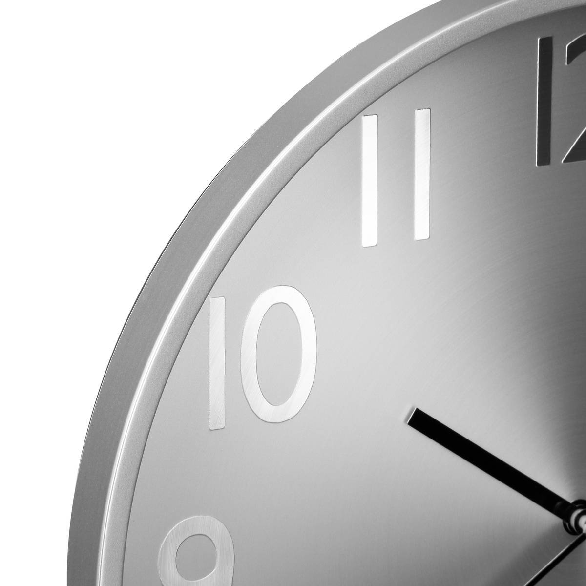 Atmosphera - Horloge "Anae" métal argent D30cm - Atmosphera Créateur d'intérieur - Imagen 4