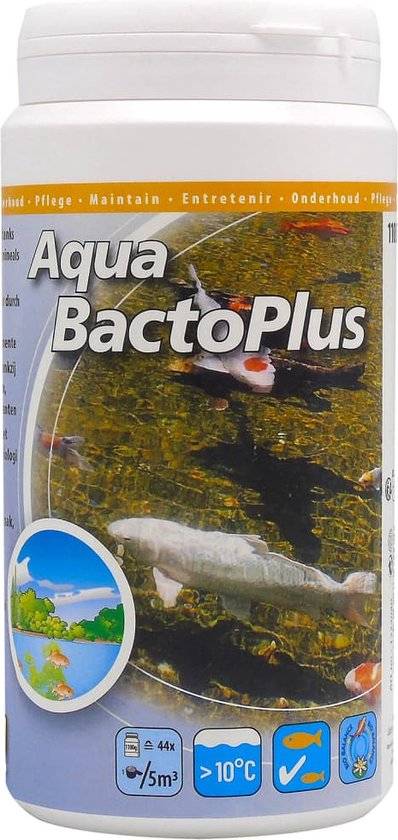 Ubbink - Ubbink Aqua Bacto Plus 1100 g, gránulos marrones - UBBINK