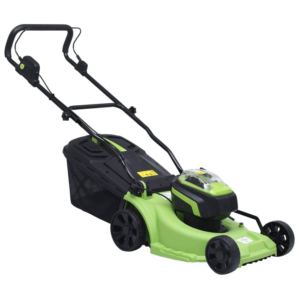 Vidaxl - Tondeuse à gazon sans fil avec 2 bloc-piles 20V 2000 mAh Li-ion vidaXL 145791 - Image 2