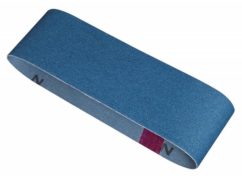 Norton - Lot de 4 bandes abrasives NORTON, 75 x 457 mm, grains 120 - Image 2