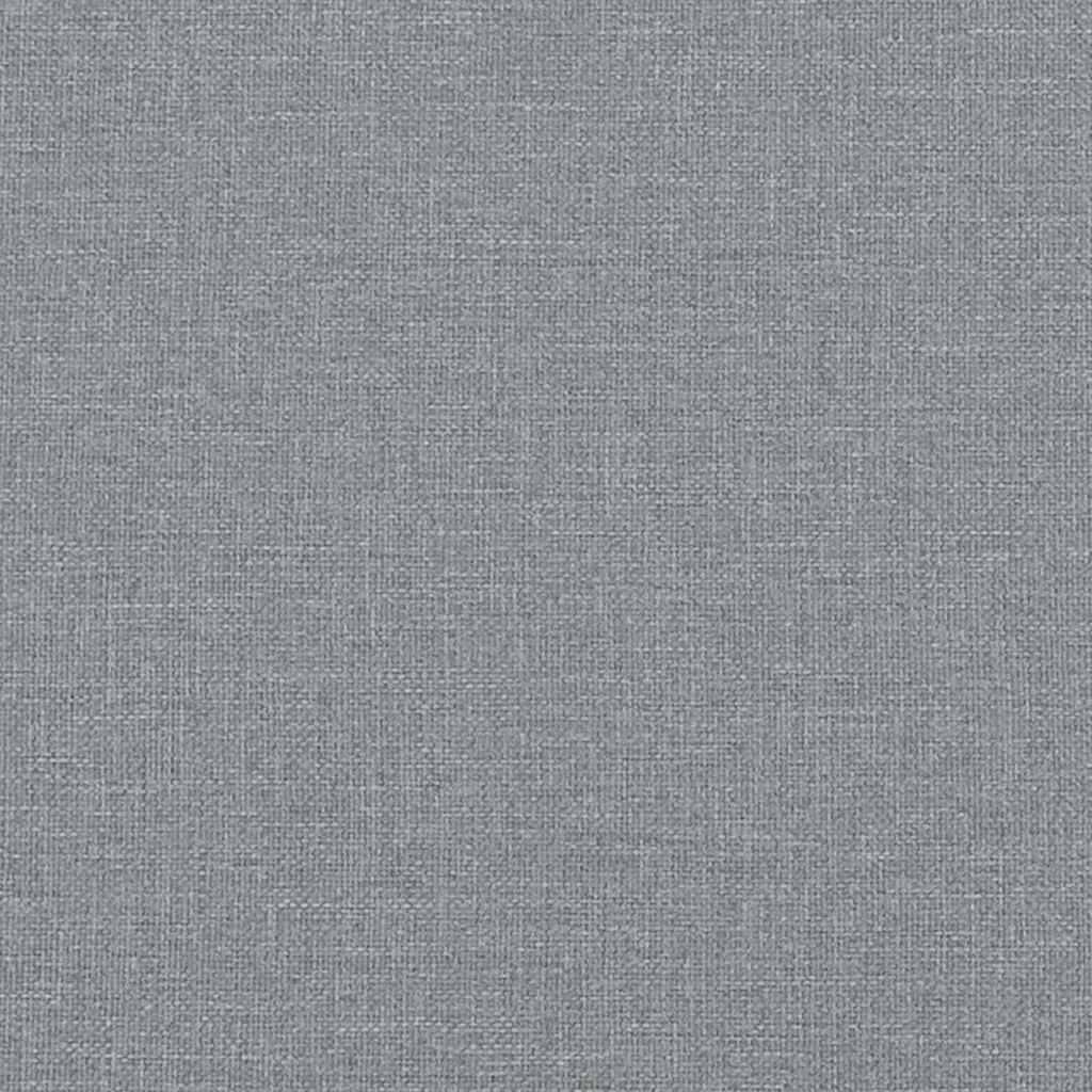 ComfortXL - Lot de 2 Grands Coussins de Canapé Tissu Lisse Housses Lavables pour Déco Salon Gris Clair 60x40 cm – ComfortXL Outdoor Living - Image 8