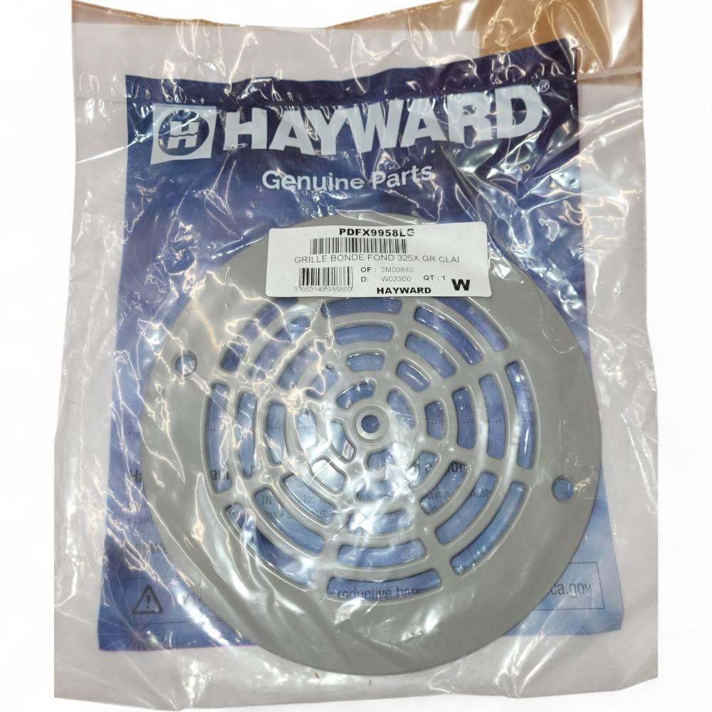 Hayward - Grille bonde de fond de piscine - Gris clair - PDFX9958LG - Hayward - Imagen 4
