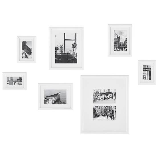 Beliani - Cadre photo MDF Blanc ZINARE - 38x30x2- Beliani - Image 2