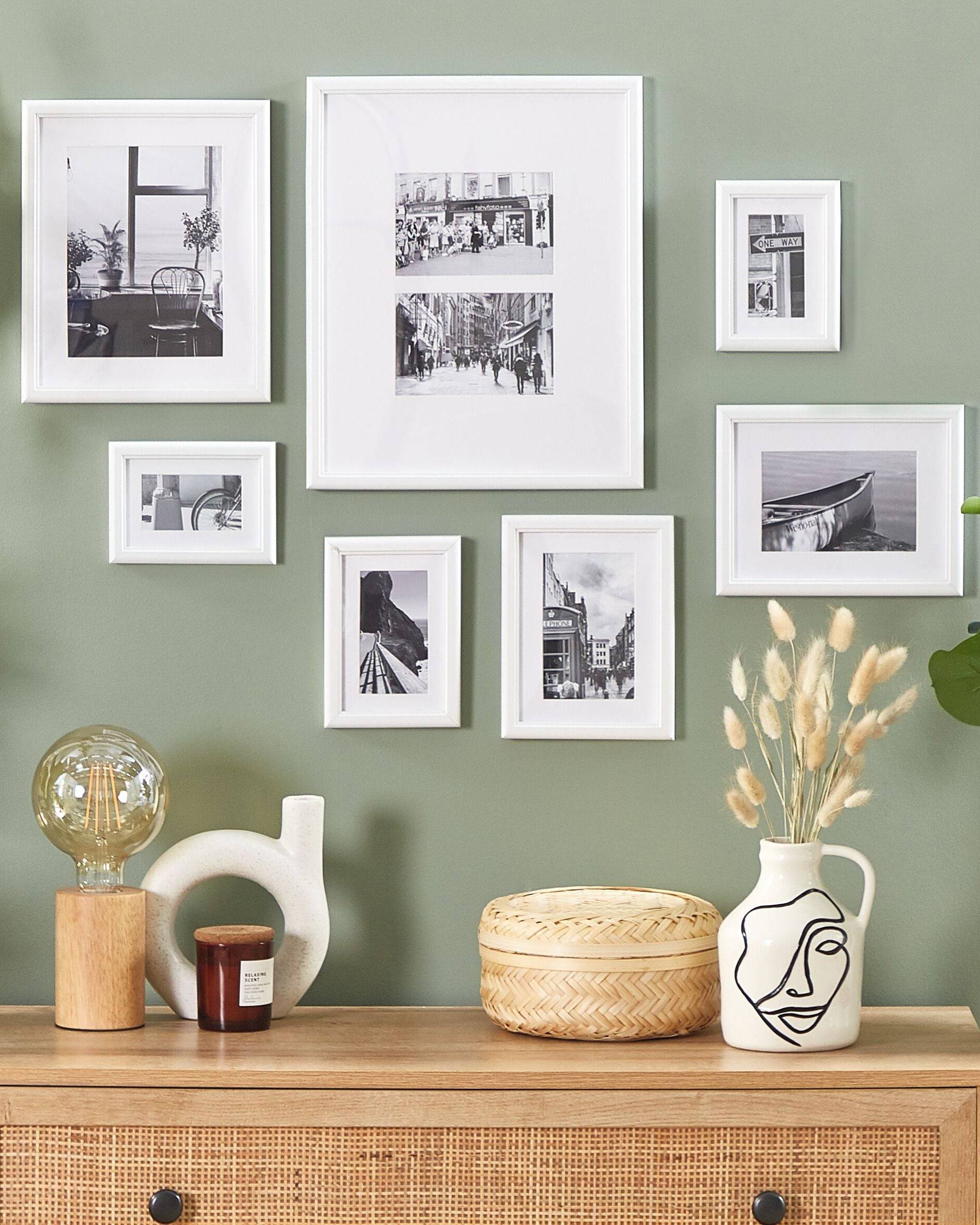 Beliani - Cadre photo MDF Blanc ZINARE - 38x30x2- Beliani - Image 1