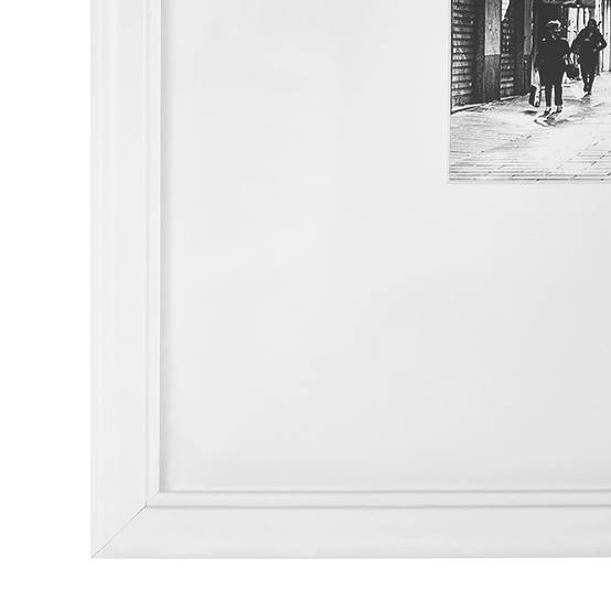 Beliani - Cadre photo MDF Blanc ZINARE - 38x30x2- Beliani - Image 5