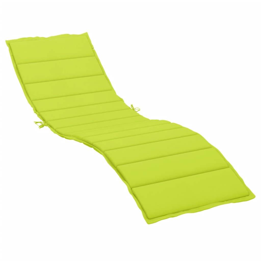 PANGIVO - Coussin de chaise longue tissu oxford vert vif 200 x 50 x 3 cm - PANGIVO - Image 2
