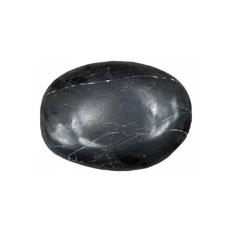 Jardinex - Galet décoratif Black 35 x 25 x 12 cm - Noir - Jardinex - Imagen 1