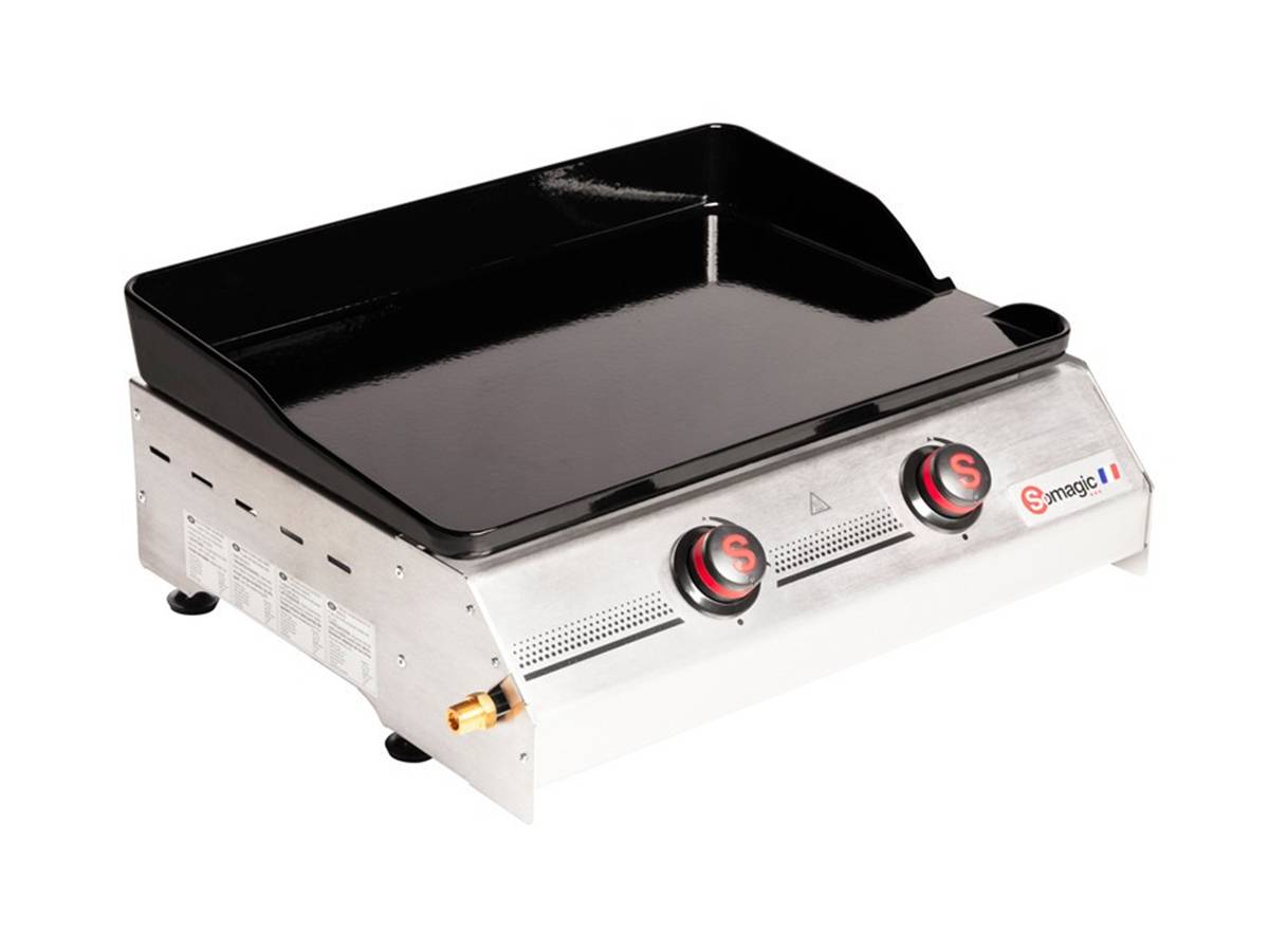 Somagic - Plancha à poser pour grande tablée - SOMAGIC - Métal/Inox - Argent - Image 4