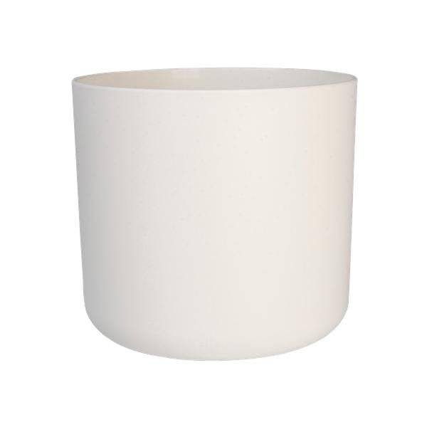 Elho - Elho B.for Soft Maceta Redonda 35 - Blanco - ø 35 X H 32 Cm - Interior - 100% Reciclado - Imagen 1