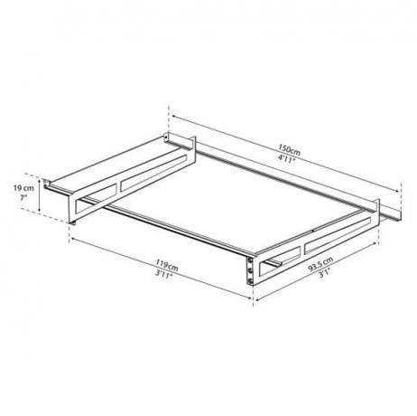 Canopia by Palram - Canopia Marquise de porte Bremen Gris 205 X 93.5 - Imagen 3