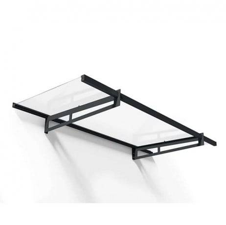 Canopia by Palram - Canopia Marquise de porte Bremen Gris 205 X 93.5 - Imagen 4