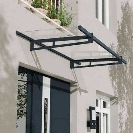 Canopia by Palram - Canopia Marquise de porte Bremen Gris 205 X 93.5 - Imagen 5