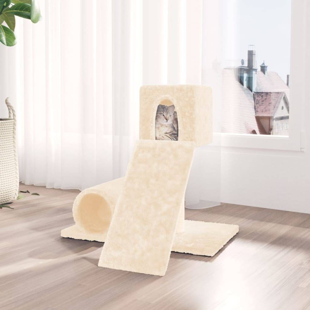 Vidaxl - Arbre à chat avec griffoir en sisal Crème 59 cm vidaXL 171606 - Imagen 1