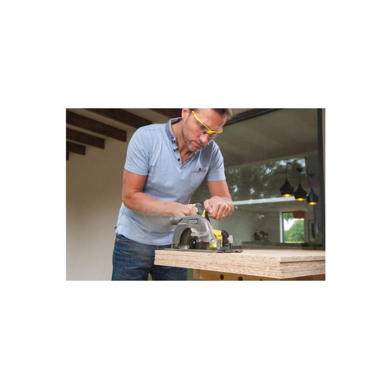 Ryobi - Pack RYOBI Scie circulaire Brushless 18V One+ 60mm R18CS7-0 - lame carbure 184mm 24 dents CSB184A1 - Image 2