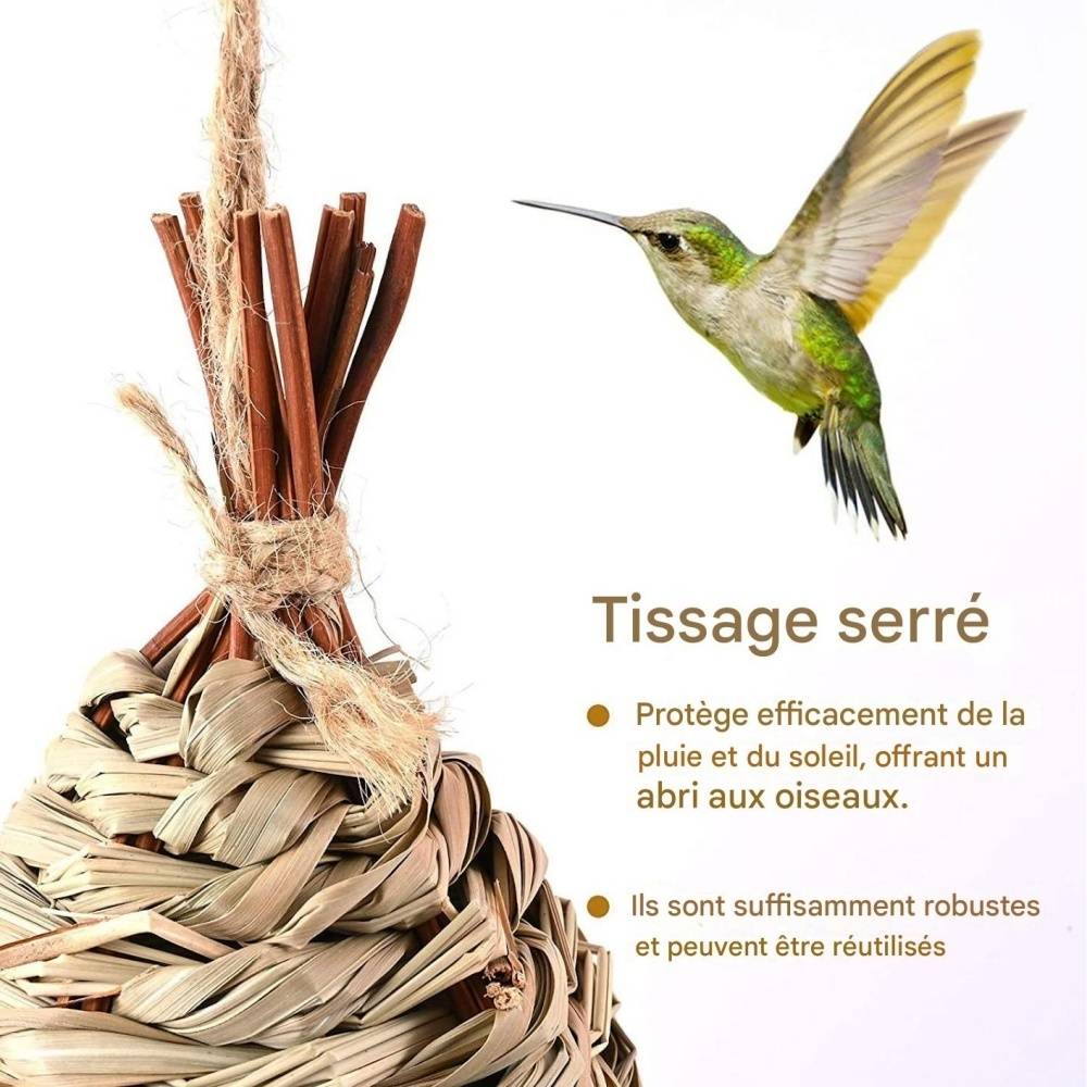 DtopbuyAge - Nid Oiseau Pour Colibris Perruche DtopbuyAge - Image 2