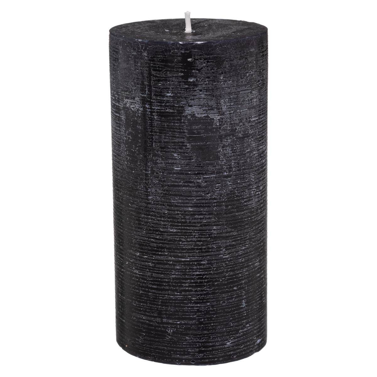 Atmosphera - Bougie rustique noir 445g - Atmosphera Créateur d'intérieur - Image 1
