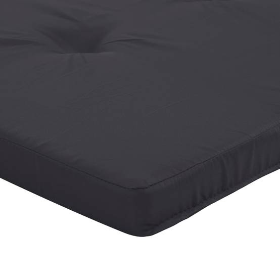 Coussins de chaise Adirondack tissu Oxford noir 126 x 58 x 4.5 cm - PANGIVO - Image 9