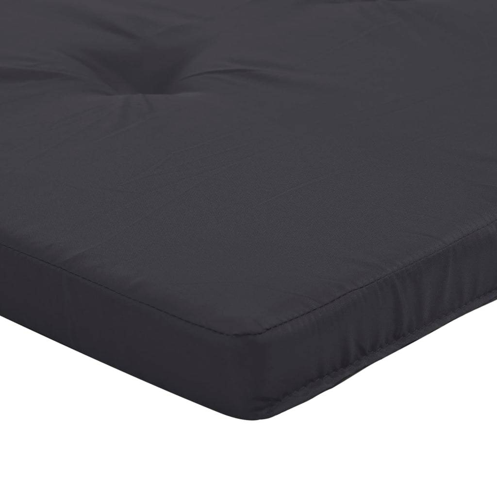 Coussins de chaise Adirondack tissu Oxford noir 126 x 58 x 4.5 cm - PANGIVO - Image 9