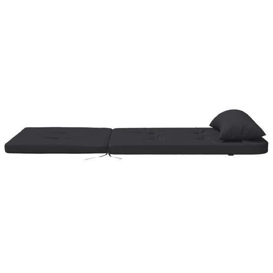 Coussins de chaise Adirondack tissu Oxford noir 126 x 58 x 4.5 cm - PANGIVO - Image 7