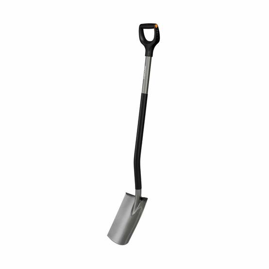 Fiskars - Bêche ronde Ergonomic (grise) - Image 2