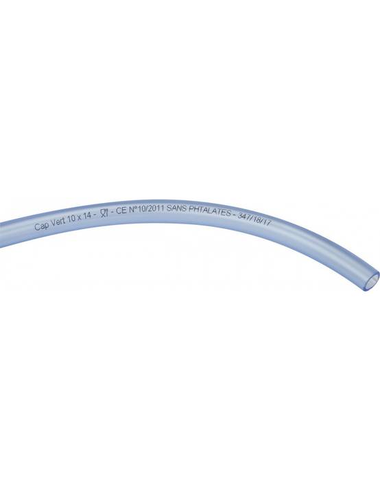 Cap Vert - Tuyau Cristal Capvert 10x14 Transparent, Flexible, Multi-usages - Capvert