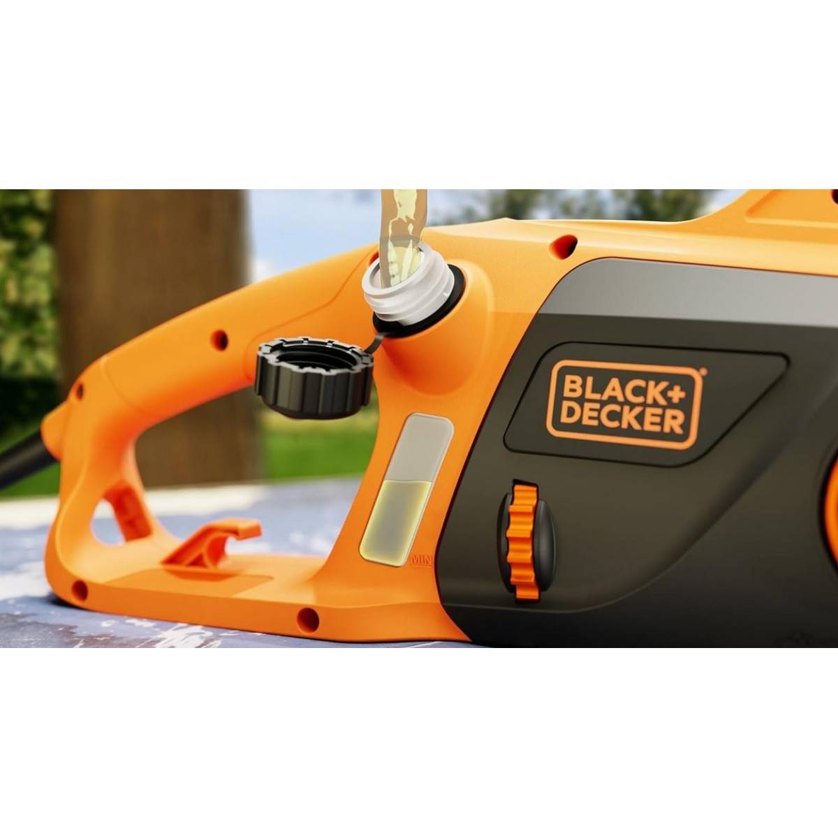 Black & Decker - Tronçonneuse Electrique 2200W Lame 45 cm Lubrification automatique BECS2245-QS Black & Decker - Imagen 3