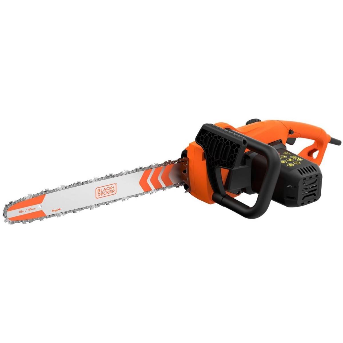 Black & Decker - Tronçonneuse Electrique 2200W Lame 45 cm Lubrification automatique BECS2245-QS Black & Decker - Imagen 1