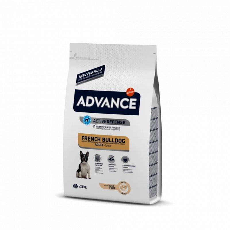 CROQUETTES CHIEN BULLDOG FRANCAIS - ADVANCE 7,5 kg - Imagen 1