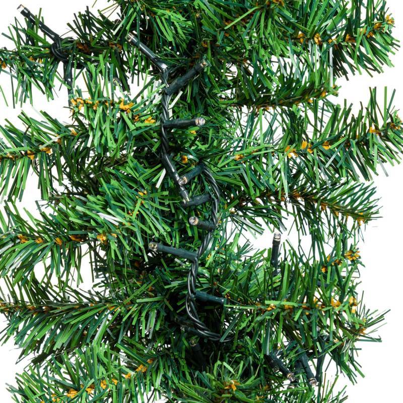 Lotti - Guirlande lumineuse branche de Sapin artificiel 270CM extérieur IP44 400 LED blanc chaud 8 programmes Smart Connect Lotti - Imagen 5