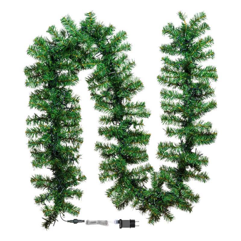Lotti - Guirlande lumineuse branche de Sapin artificiel 270CM extérieur IP44 400 LED blanc chaud 8 programmes Smart Connect Lotti - Imagen 3