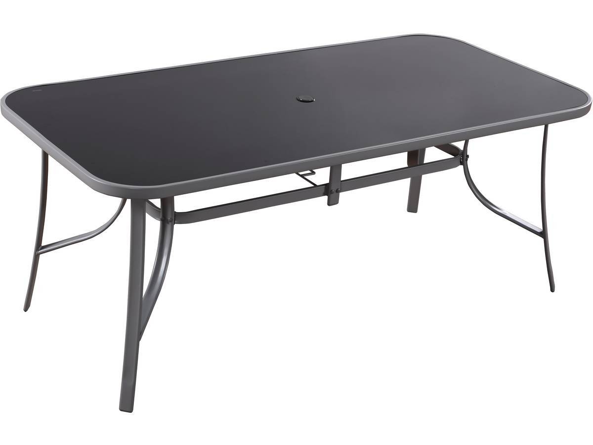 Habitat Et Jardin - Table Et Chaises De Jardin En Textilène "cordoba Xl 180" - Phoenix - 8 Places - Gris Foncé -habitat Et Jardin - Imagen 3