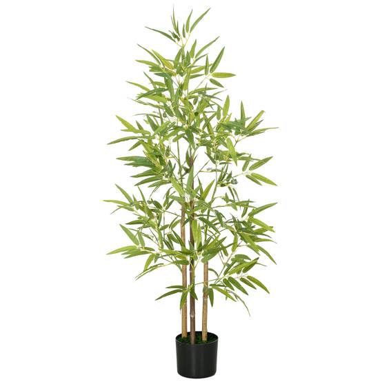 Bambou artificiel 120cm intérieur avec pot inclus - Image 2
