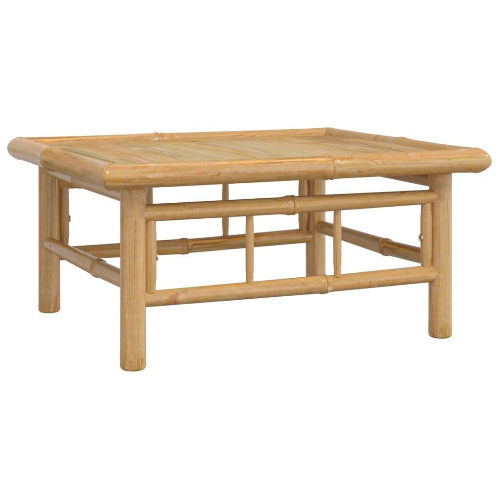 Vidaxl - Salon de jardin 8 pcs avec coussins blanc crème bambou vidaXL 3155206 - Imagen 8