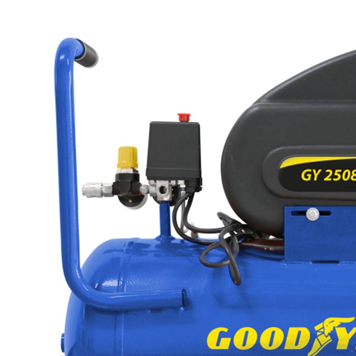 Compresseur d'air Silencieux 50 Litres 8 bar 2CV 1.5KW 115 PSI GOODYEAR - Imagen 5
