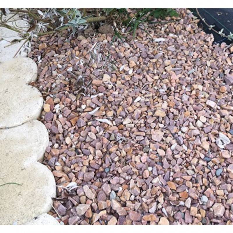 Jardinex - Gravier rose Luxor 8/16 -Sac 25 kg - Rose sombre - Jardinex - Imagen 3