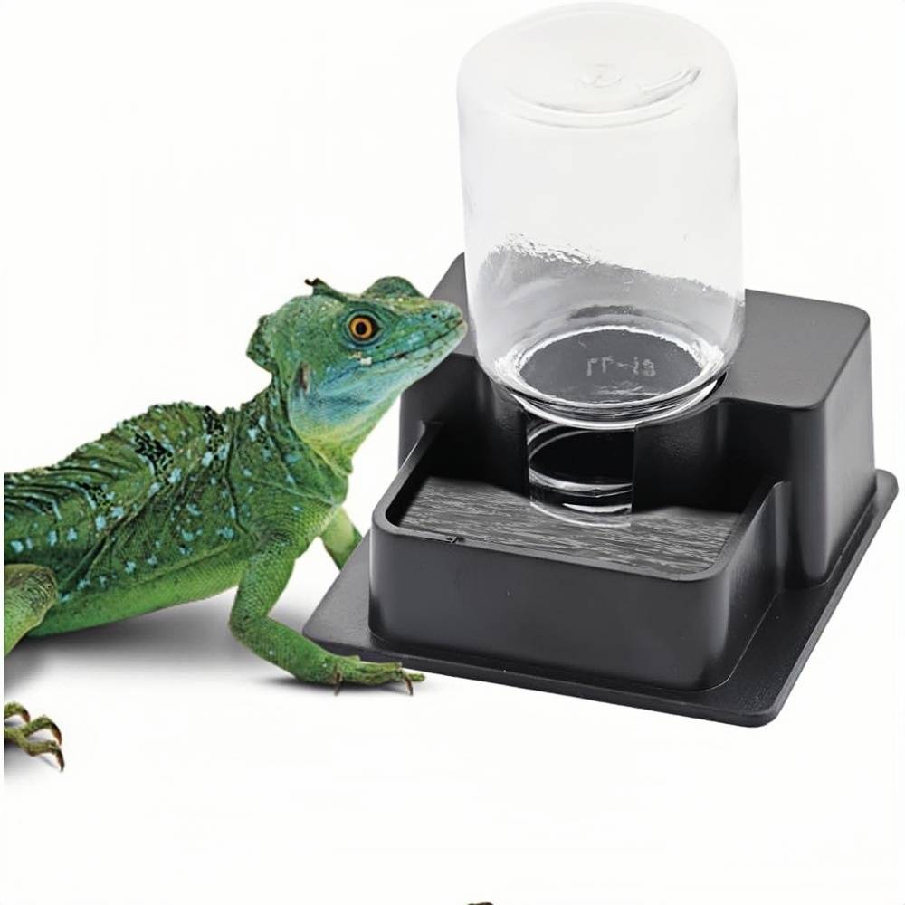 Fontaine À Eau Pour Reptiles PP Qualité, Distributeur Automatique Adapté Geckos/Iguanes - Lytech - Image 1
